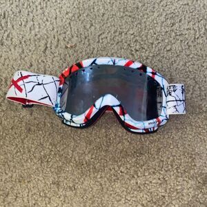 Anon Helix 9 Volt Goggle with Silver Amber Lens